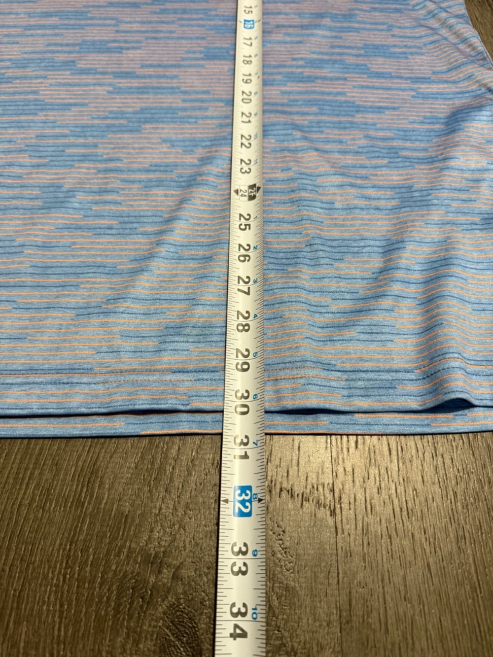 Greg Norman Collection XL Men’s Light Blue Heathered Polo Shirt - Picture 6 of 9